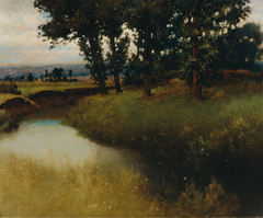 Abendlandschaft by Carl Freiherr von Pidoll zu Quintenbach