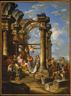 Adoration of the Magi by Giovanni Paolo Panini