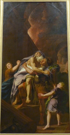 Aeneas Carrying his Father Anchises by Antoine Coypel