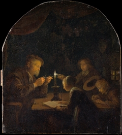 An Evening School by Gerrit Dou