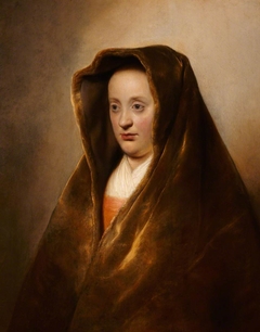 An Unknown Woman in a Green Velvet Hood by Jan Lievens