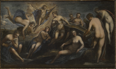 Apollo and the Muses by Domenico Tintoretto