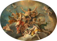 Apotheosis of Saint Sebastian by Sebastiano Ricci