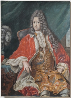 Arvid Bernhard Horn af Ekebyholm (1664-1742), greve, riksråd, universitetskansler, kanslipresident, generallöjtnant by Niclas Lafrensen the Elder