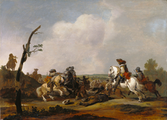 Battle Scene by Anonymous