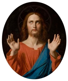 Blessing Christ by Jean-Auguste-Dominique Ingres