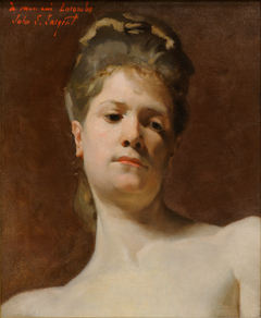 Blonde Model by John Singer Sargent