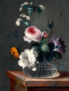 Blumenstillleben by Johann Baptist Drechsler