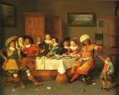 Brothel Scene by Hendrik Gerritsz Pot