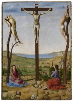 Calvary by Antonello da Messina