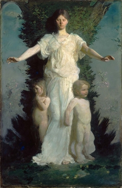 Caritas by Abbott Handerson Thayer