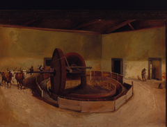 Carretão para beneficiar café - Campinas, 1850 by Alfredo Norfini