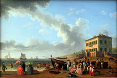 Casino Borghese in Practica by Jacob Philipp Hackert