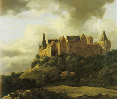 Castle Bentheim by Jacob van Ruisdael