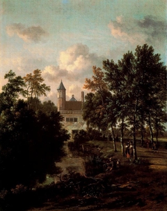 Castle in a Forest by Jan Wijnants