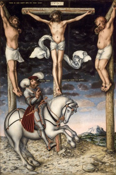 Cavalry by Circle of Lucas Cranach the Elder