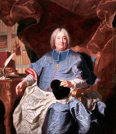 Charles Gaspard Guillaume de Vintimille du Luc, Archbishop of Paris (1656-1746) by Hyacinthe Rigaud