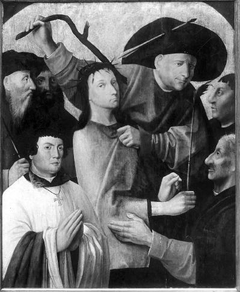 Christ Crowned with Thorns with Donor by Hieronymus Bosch