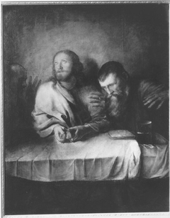 Christus in Emmaus by Christopher Paudiß