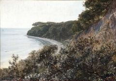 Coastal scene from Marselisborg by August Jerndorff