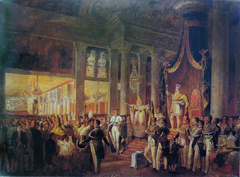 Coronation of Pedro II by Manuel de Araújo Porto-Alegre