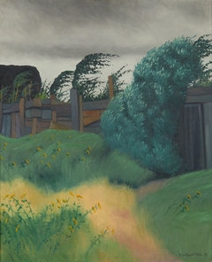 Coup de vent, Honfleur by Félix Vallotton