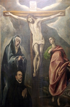 Crucifixion with the Virgin Mary and Saint John the Evangelist by El Greco