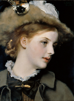 Damenbildnis by Karl Gussow