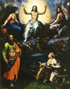 Deesis with Saint Paul and Saint Catherine by Giulio Romano