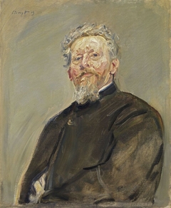 Der Dichter Michael Georg Conrad by Max Slevogt