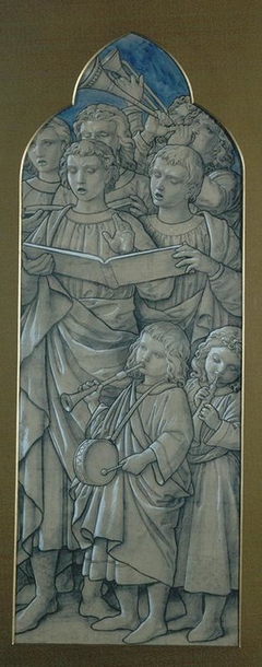 Design For A Stained Glass Window In Ely Cathedral by William Dyce - William Dyce - ABDAG003203 by William Dyce