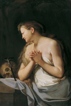 Die büßende heilige Maria Magdalena by Frančišek Karel Remb