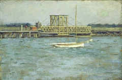 Drawbridge - Long Branch R. R. by Theodore Robinson