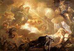 Dream of Solomon by Luca Giordano