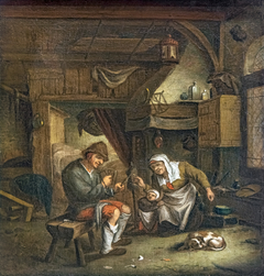 Dutch interior by David Teniers the Elder