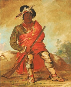 Eteh-ée-fix-e-co, Deer Without a Heart, a Chief by George Catlin