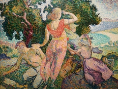 étude pour Excursion by Henri-Edmond Cross