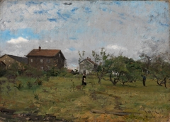 Farm at Hedmark by Gerhard Munthe