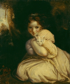 Felina with a Kitten by Joshua Reynolds