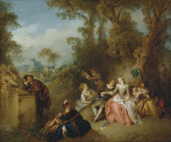 Fête Champêtre by Jean-Baptiste Pater