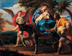 Flight into Egypt by Antonio Palomino