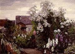 Garten in Dießen, ohne Sonne by Alexander Koester