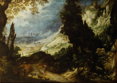 Gebirgslandschaft by Kerstiaen de Keuninck