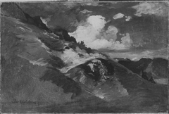 Halsalm Berchtesgaden by Gustav von Bechtolsheim