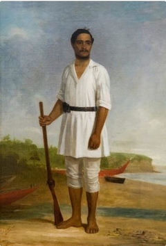 Hami Hone Ropiha (John Hobbs) by William Ewart