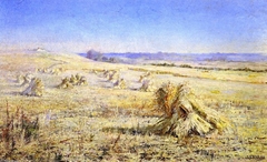 Harvest Field by Jane Sutherland