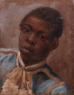 Head of a Black Boy by Anonymous