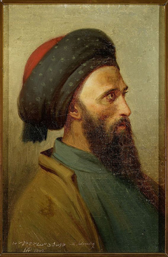 Head of a Jew from Thessaloniki by Antoni Piotrowski