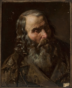 Head of an old man by Tytus Pilecki