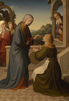 Heimsuchung Mariä by Johann Friedrich Overbeck